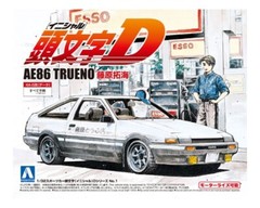 Aoshima 1/32 AE86 TRUENO TAKUMI FUJIWARA (Toyota) Plastic Model Kit