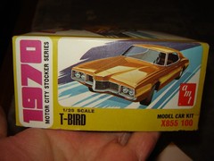 AMT X855 Original Vintage 1970 T-Bird Motor City Stocker Series Kit Mint in box