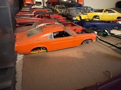 Lot Of 37 Vintage Junkyard Model Parts & Bodies Chargers ‘57 Chevy Impala Monte