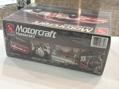 AMT MOTORCRAFT MORGAN SHEPHERD THUNDERBIRD FACTORY SEALED KIT! CIRCA 1990! VMCP!