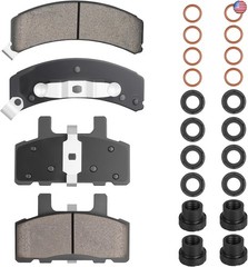 ILONPA Front Semi-Mettallic Disc Brake Pads Set for Chevy Express 1500 96-02,