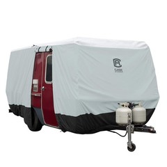 Classic Accessories Rv Skyshield Molded Fiberglass Travel Trailer Cover Fits 8
