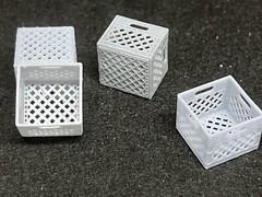 1/24 1/25 Scale Milk Crate