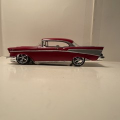 1957 Chevy Hardtop built model cars 1/25