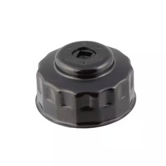 75/77 Mm X 15 Flute Oil Filter Cap Wrench in Black