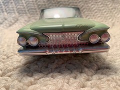 Lot Of 2 Vintage Johan 1961 Rare Green Mopar Car Models Plymouth & Dodge Coupes