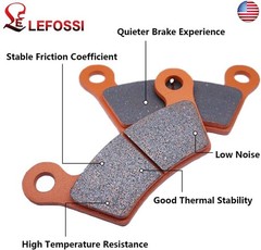 Front and Rear Brake Pads Compatible with for can am Spyder RS RS-S RT RT-S ST