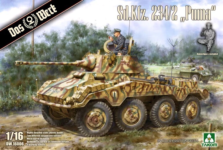 1/16 Das Werk #16006 Sd.Kfz.234/2 Puma