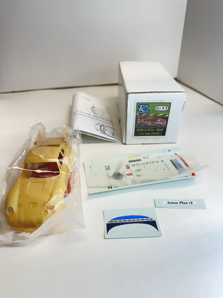 Top Slot Kit Porsche 911 GT2 Evo Build Project Resin Body 1:32 Slot Car Racing