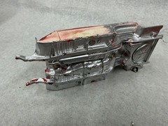 AMT ’55 Chevrolet Nomad Stock Custom Drag Customizing Model Kit Built & Broken