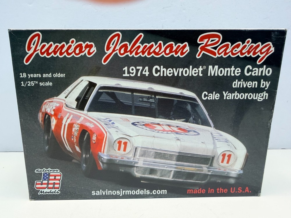 Salvinos 1:24 #11 Yarborough’s Kar-Kare ’74 Monte Carlo Sealed Inside Model NEW