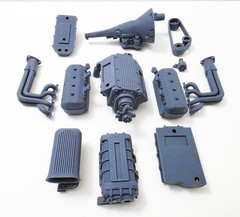 1/8 3D PRINTED FUEL INJECTED BLOWN HEMI ENGINE – FREE SHIPPING