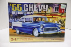 AMT 1955 Chevy Bel Air Sedan 1:25 Scale Model Kit
