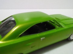Vintage Plymouth Road Runner built model car