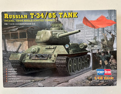 Hobby Boss Model Kit – Russian T-34/85 Tank 1:48 scale New