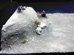 1/35 Scale Military Diorama Base Terrain Display Model Soldiers Figures Diecast