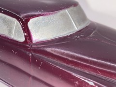 1948 Hudson Commodore Sedan Promo MASTER-CASTER 1/25 Ruby Red 98% Paint & Card