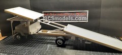3 Car Flat Bed Wrecker Tow Truck Bed 1:25 scale kit Diorama Assembly required