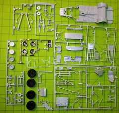 DONOR CHASSIS #1 -SHORT TRACK – DIRT – NASCAR STOCK CAR CHASSIS KIT -1/25