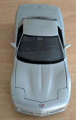 TWO(2) MAISTO SPECIAL EDITION CORVETTE Z06, SCALE 1:24, COLOR SILVER – SEE RMKS
