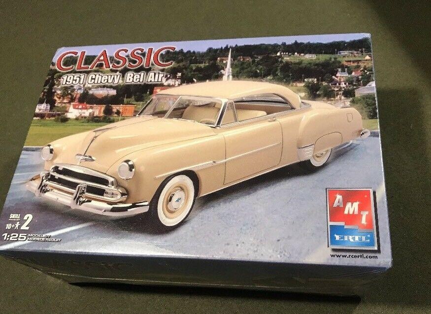 M12D Sealed rare AMT/ERTL Classic art 1951 Chevy Bel Air 1:25 Model kit 31923 x