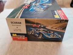Monogram SCARAB CAN-AM RACER MODEL KIT FOR SLOT RACING Unbuilt 1/24