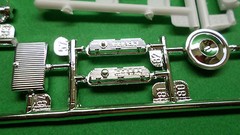 66 1966 Mustang 1/24 Carrol Shelby GT 350H Hertz 289 motor engine chrome cobra