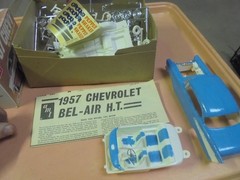 Vintage 1957 Chevy AMT Model Bel Air Hardtop