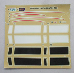 AMT ERTL 1967 CHEVY CHEVROLET CAMARO Z28 1/25 SCALE MODEL CAR KIT 6638 1995