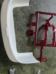 Revell 1/24 L.A.P.D. Camaro model Parts Front & Rear Bumpers , Lenses V98C