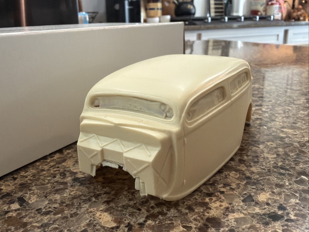 R & R RESIN 1936 FORD SLANT BACK CHOPPED RESIN BODY KIT! CIRCA 1990’s! VMCP!