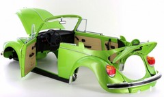 Le Grand #LE101 1/8 VW Volkswagen Beetle green Cabrio metal kit by LeGrand