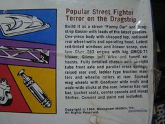 “BADMAN” 1955 CHEVY STREET FUNNY CAR AND DRAGSTRIP GASSER FACT. SEALED OUTSIDE
