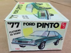 AMT ’77 Ford Pinto Open Complete Some Sealed Parts 1976 Issued 1:24 Kit T485