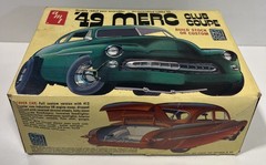 1/25 AMT Lot Of 4 Vintage Car Model Kits (2) 49 Mercury, 39 Ford, 57 T-Bird