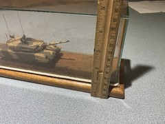 PROFESSIONAL MODEL French AMX-30 Battle Tank VENEZUELA ARMY ACRYLIC / WOODEN BOX