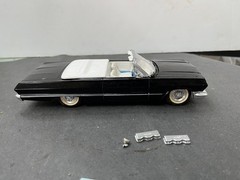 C12 AMT 1963 Chevy Impala Convertible Annual built 1/25 model McM.