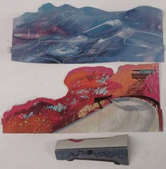 1969 AMT T363-300 AMTRONIC 1:25 model kit started
