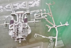 Ferrari GTO Metal Body Model Kit Testors 152 Snap or Screw On Parts Started