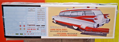 AMT 1959 Cadillac Ambulance w/Gurney 1/25 AMT1395 Plastics Car/Truck 1/24-1/25