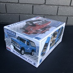 Monogram Trucks 1980 ’80 Ford Bronco 2 ‘n 1 85-7214 Sealed 1:24 Scale