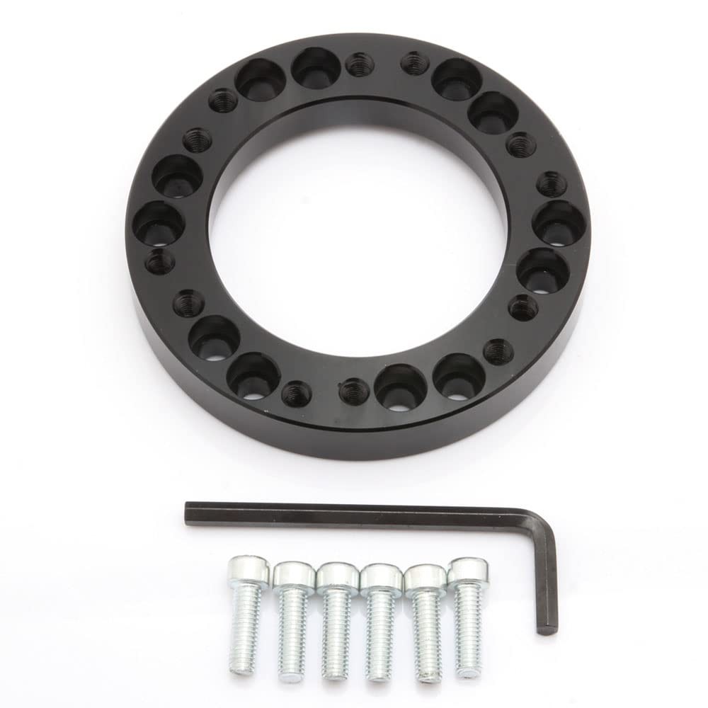 Steering Wheel Adapter Spacer 12mm 1/2” for OMP to NARDI Hub, Black