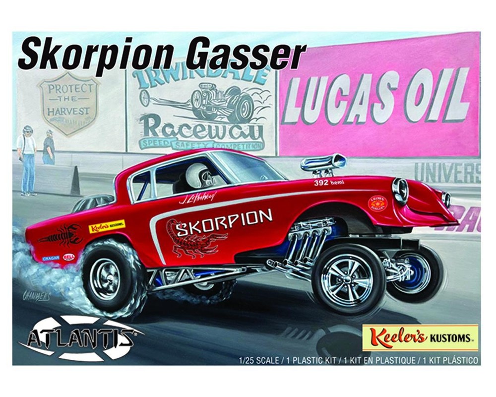 Atlantis Toy and Hobby Inc. Keelers Kustom’s Skorpion Gasser ’53 Studebaker 1/25