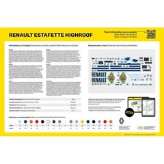 Heller #80740 1/24 Estafette High Roof