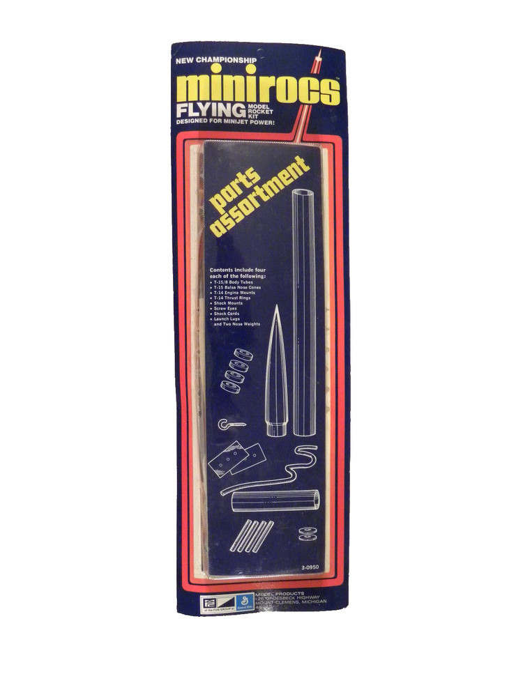 mpc PARTS ASSORTMENT, No KIT, Parts for designing or repairing, 1980s, UNOPENED