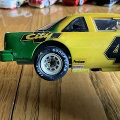 Built Model Car, 1990 Monogram Stock Car STARTED, INCOMPLETE, MODIFIED For Parts
