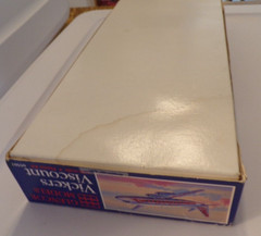 LOOK GLENCOE MODELS VICKERS VISCOUNT SCALE 1/96 MODEL KIT BOX