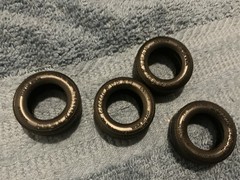 1 25 scale model parts 66 Ford Galaxie 500 Goodyear Tire Set Only