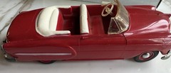 1953 Chevrolet BEL-AIR Convertible Dealer Promo Car Model Bank Target Red