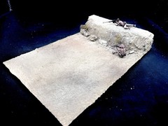 1/35 Scale Military Diorama Base Terrain Display Model Soldiers Figures Diecast